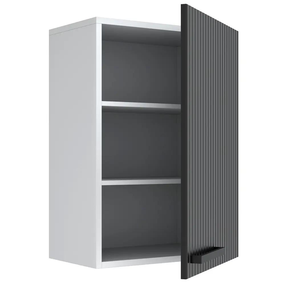 Шкаф навесной Виль 50x67.6x28.6 см МДФ цвет графит Santreyd STLM-2127282 - Вид №2