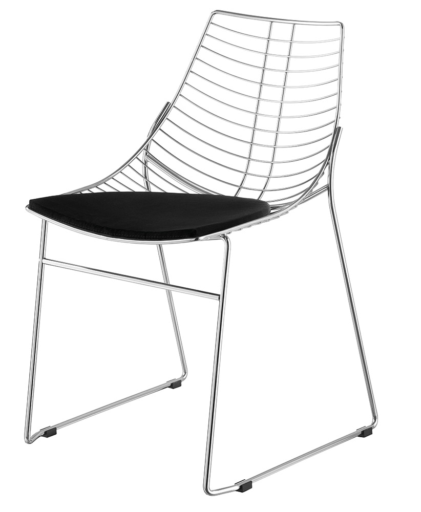 Net 096 Стул со стальной рамой салазок. Et al. Net - Вид №4