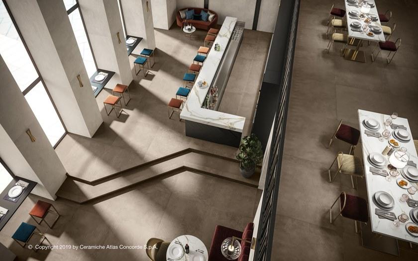 Atlas Concorde Пол из керамогранита под бетон Raw sun-id-1421703 - Вид №59