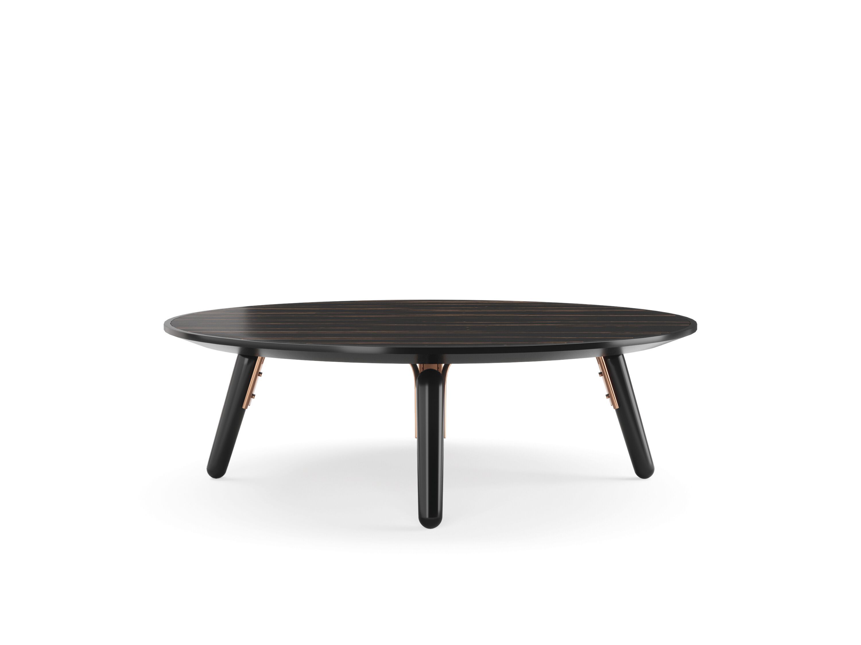 Круглый деревянный журнальный столик PRADDY Metro ARCH-00002542