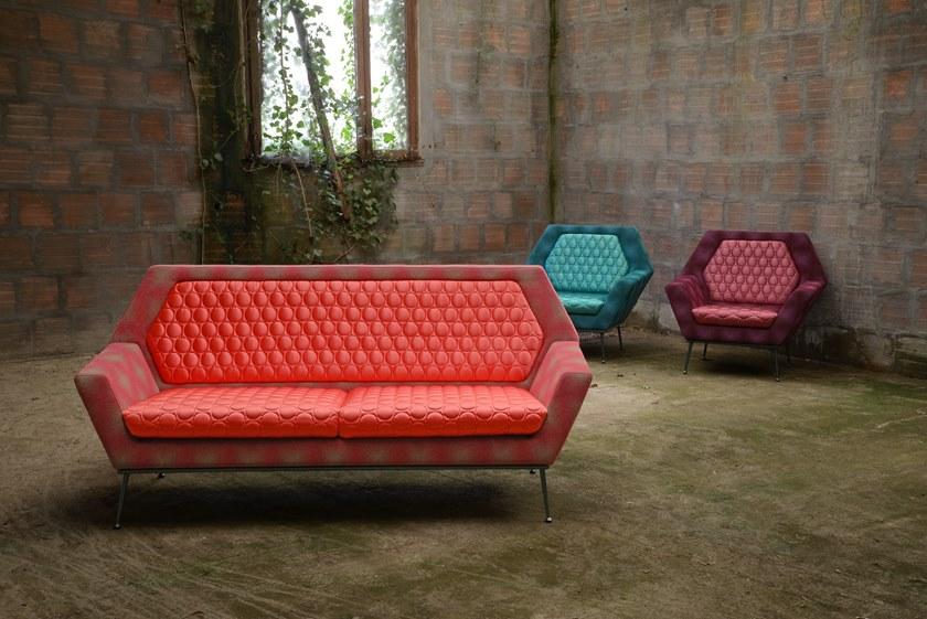 Adrenalina Кресло из ткани с подлокотниками Morebillow sun-id-1351859 - Вид №4