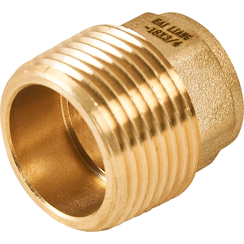 Муфта переходная Hailiang ø3/4"x18 мм наружная резьба медь STLM-2152524