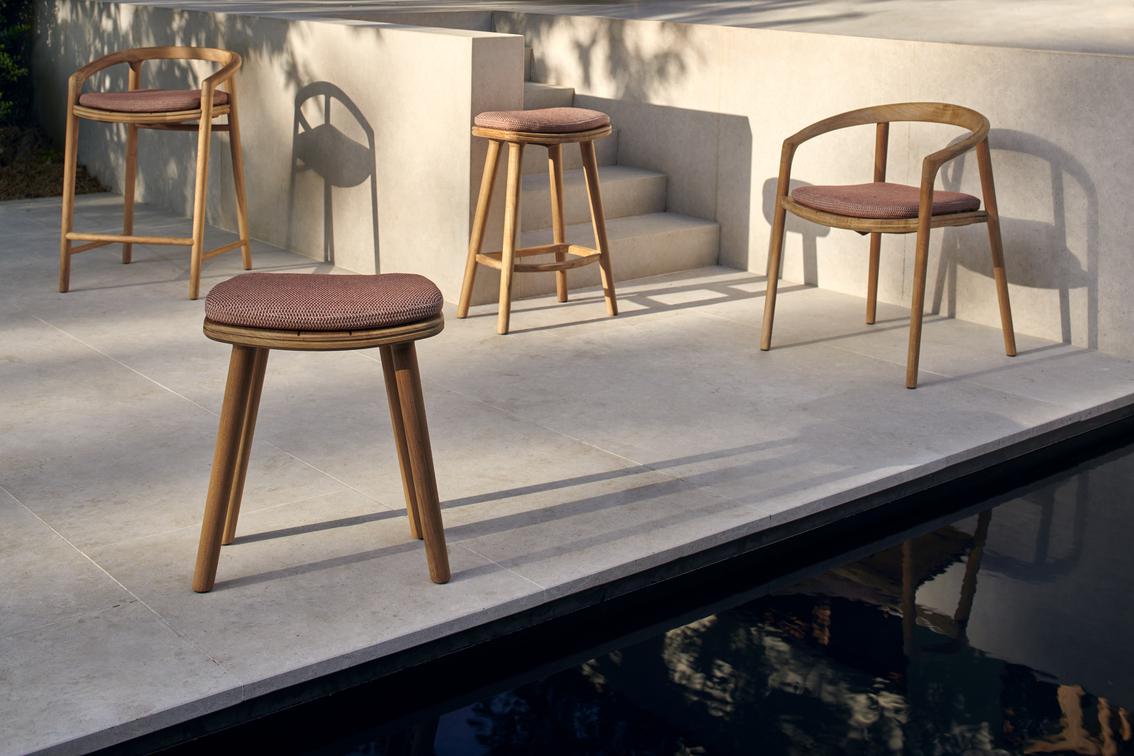 Стул 61 teak Manutti Solid MNST05 - Вид №2