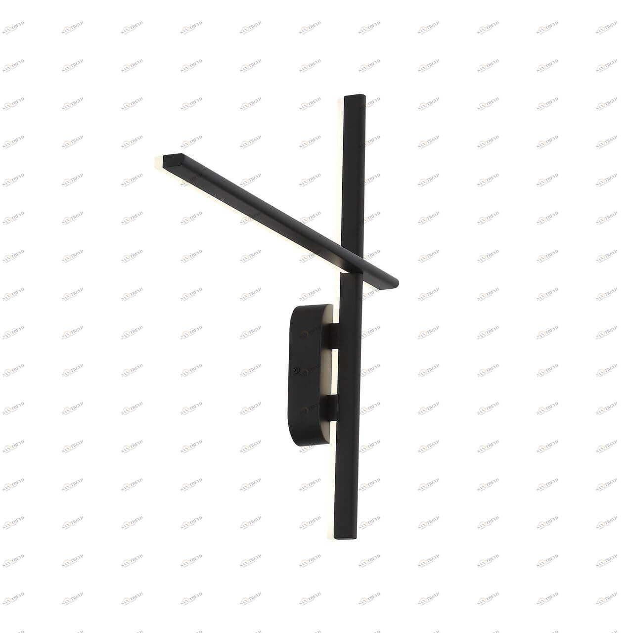 Бра светодиодное на 2 лампы черное Basoni SL394.401.02 ST LUCE BASONI 00-3931501 Черный 