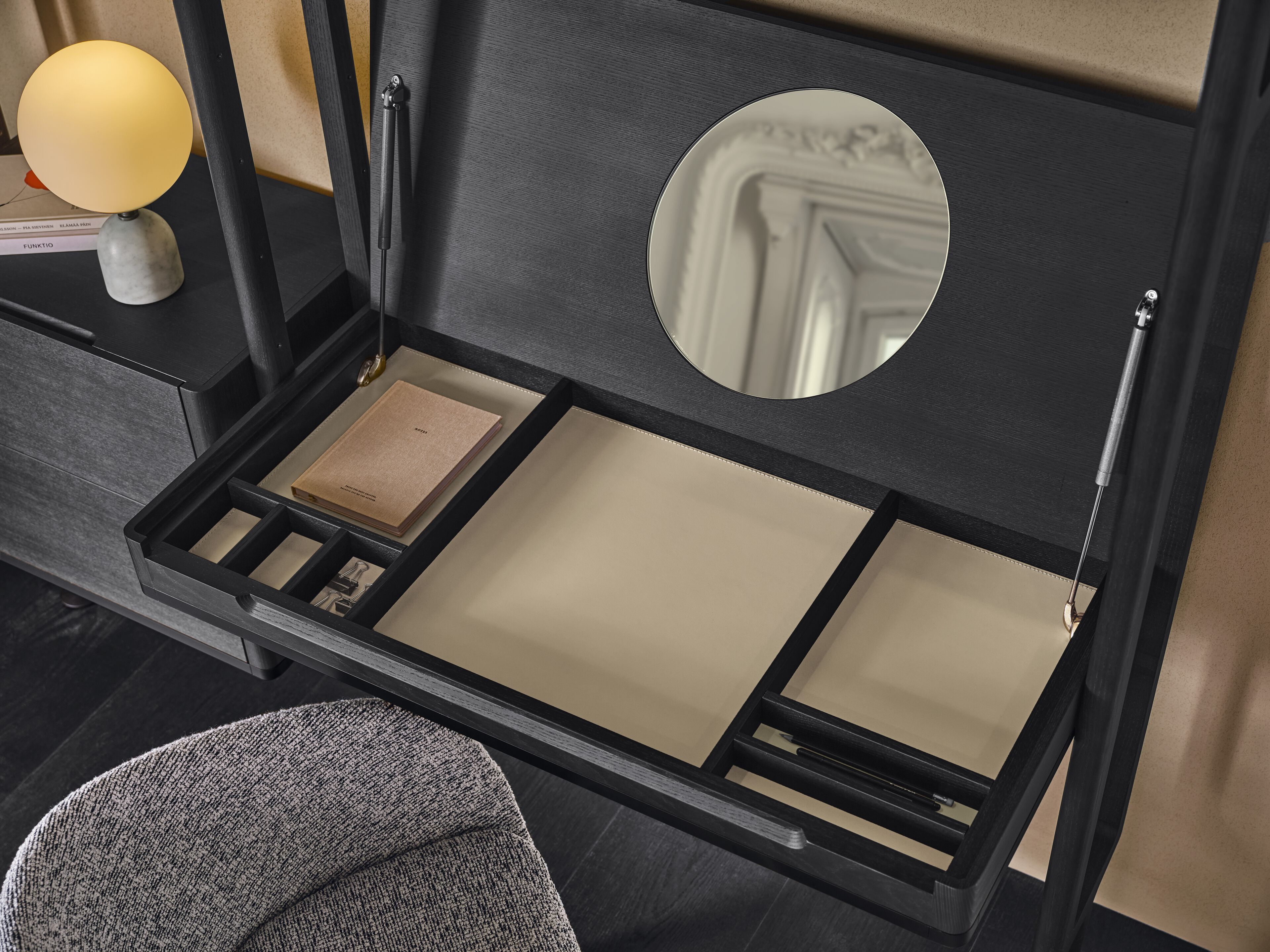 Модульная гардеробная из ясеня со встроенным освещением Porada Soul ARCH-00139648 - Вид №11