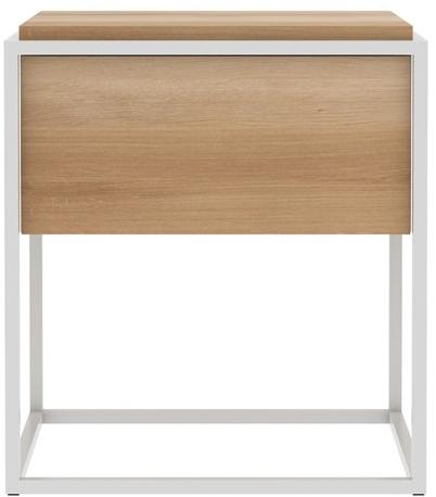 Ethnicraft Прямоугольная прикроватная тумбочка из дуба с ящиками Monolit 26869/26868/26870 - Вид №3