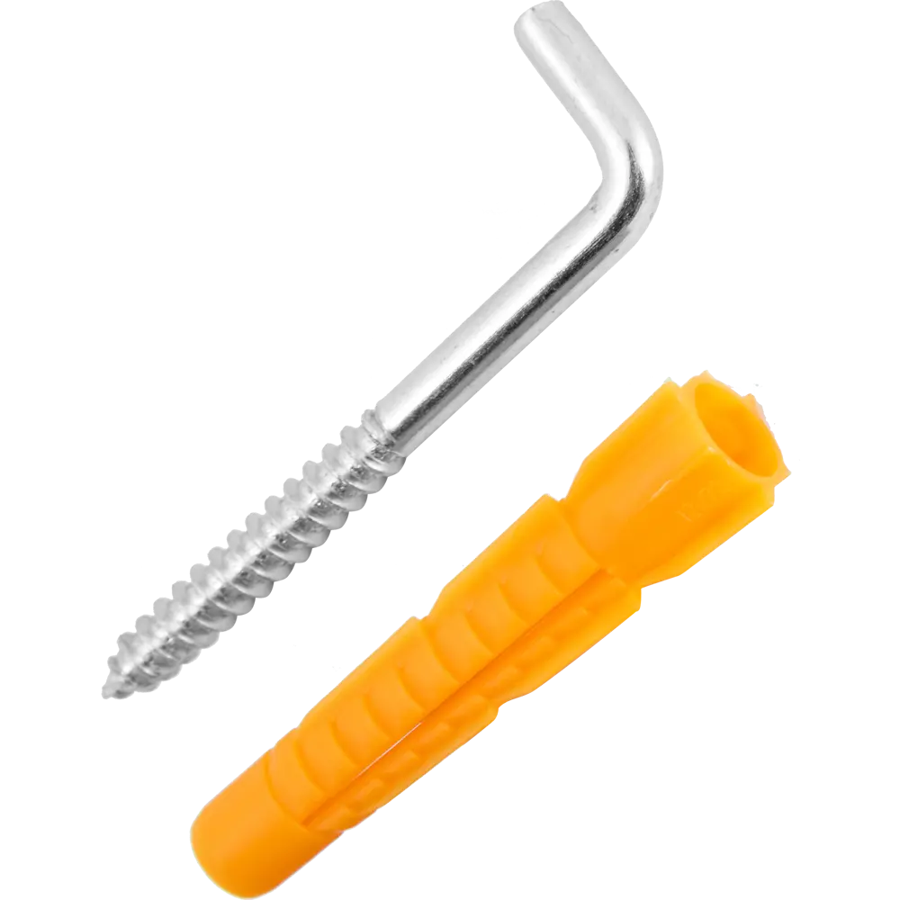 Шуруп-костыль универсальный дюбель 8х85 мм полипропилен 2 шт Santreyd STLM-2101870 - Вид №1