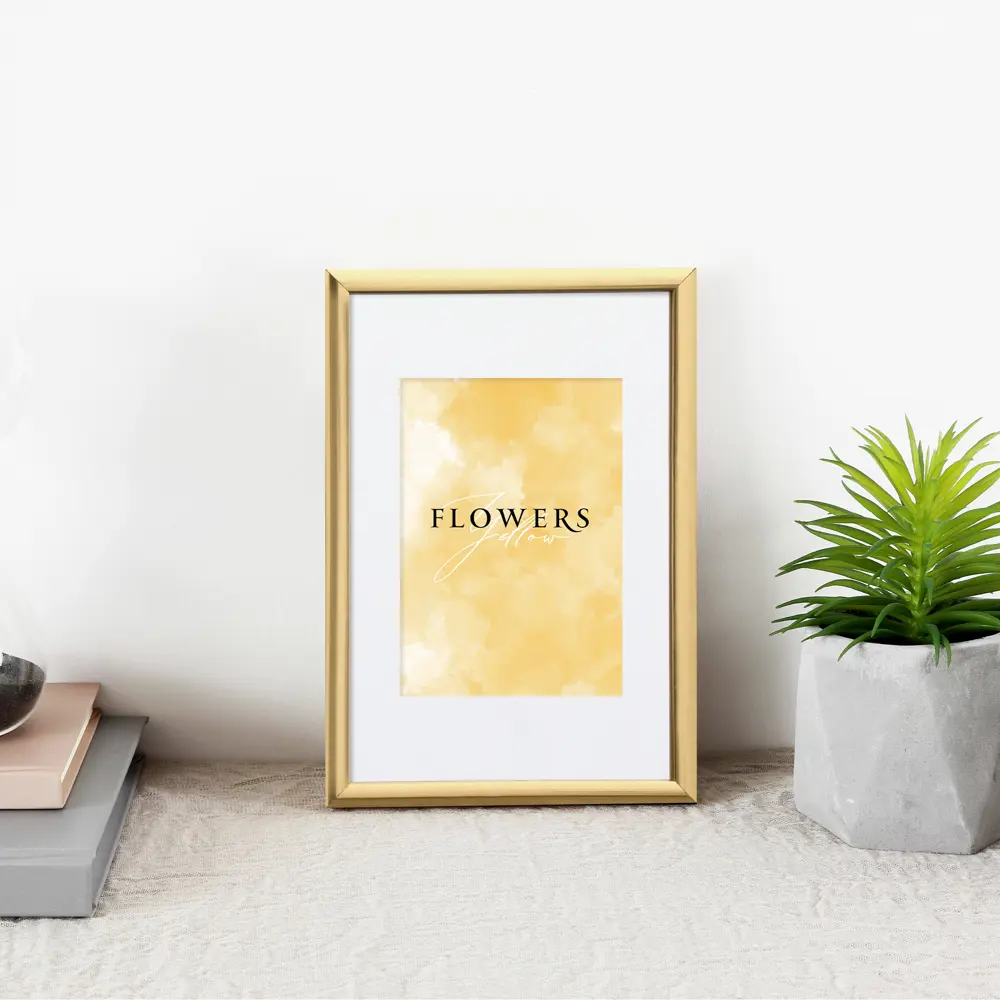 Рамка KREAFORTA Lila 10x15 см пластик цвет золото STLM-2141987 - Вид №3