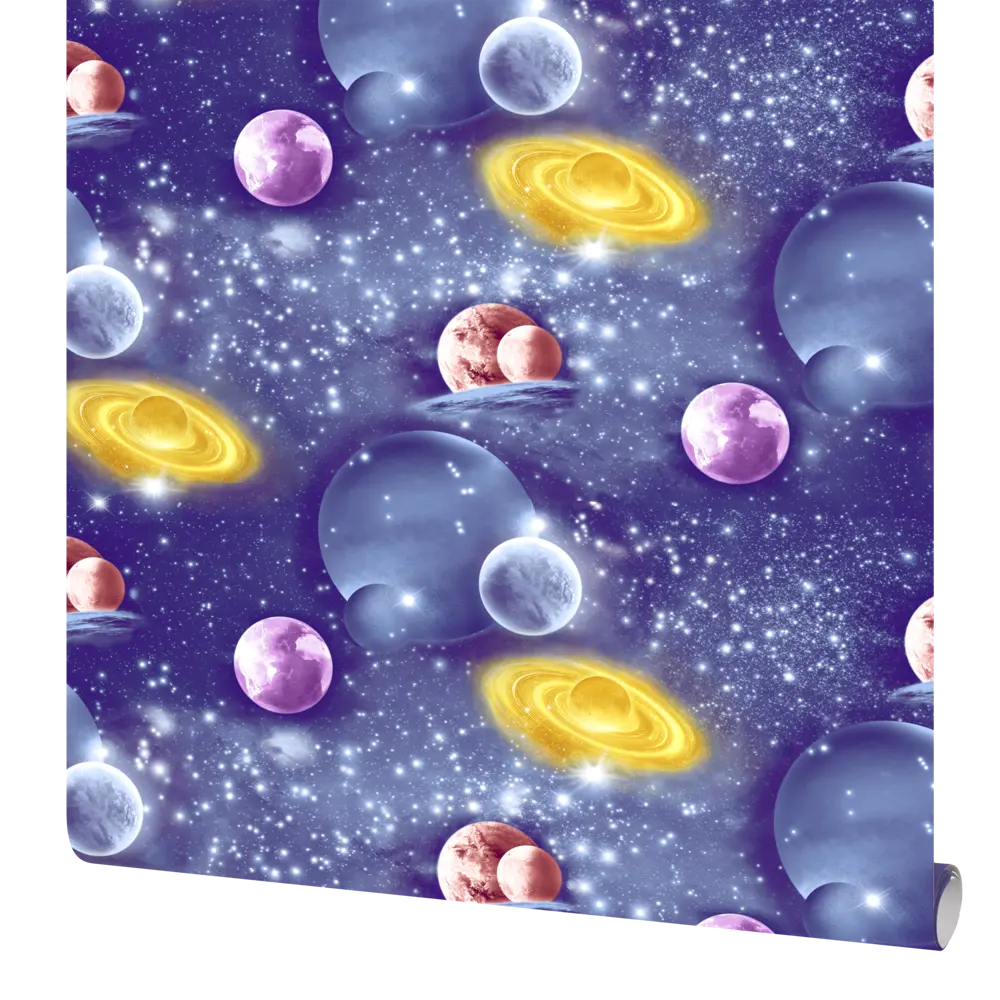 Обои флизелиновые Аспект Спейс синие 1.06 м 70267-65 АСПЕКТ РУ STLM-2163380