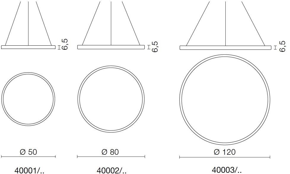 Martinelli Luce Подвесной светильник из алюминия и метакрилата Lunaop sun-id-1383041 - Вид №16