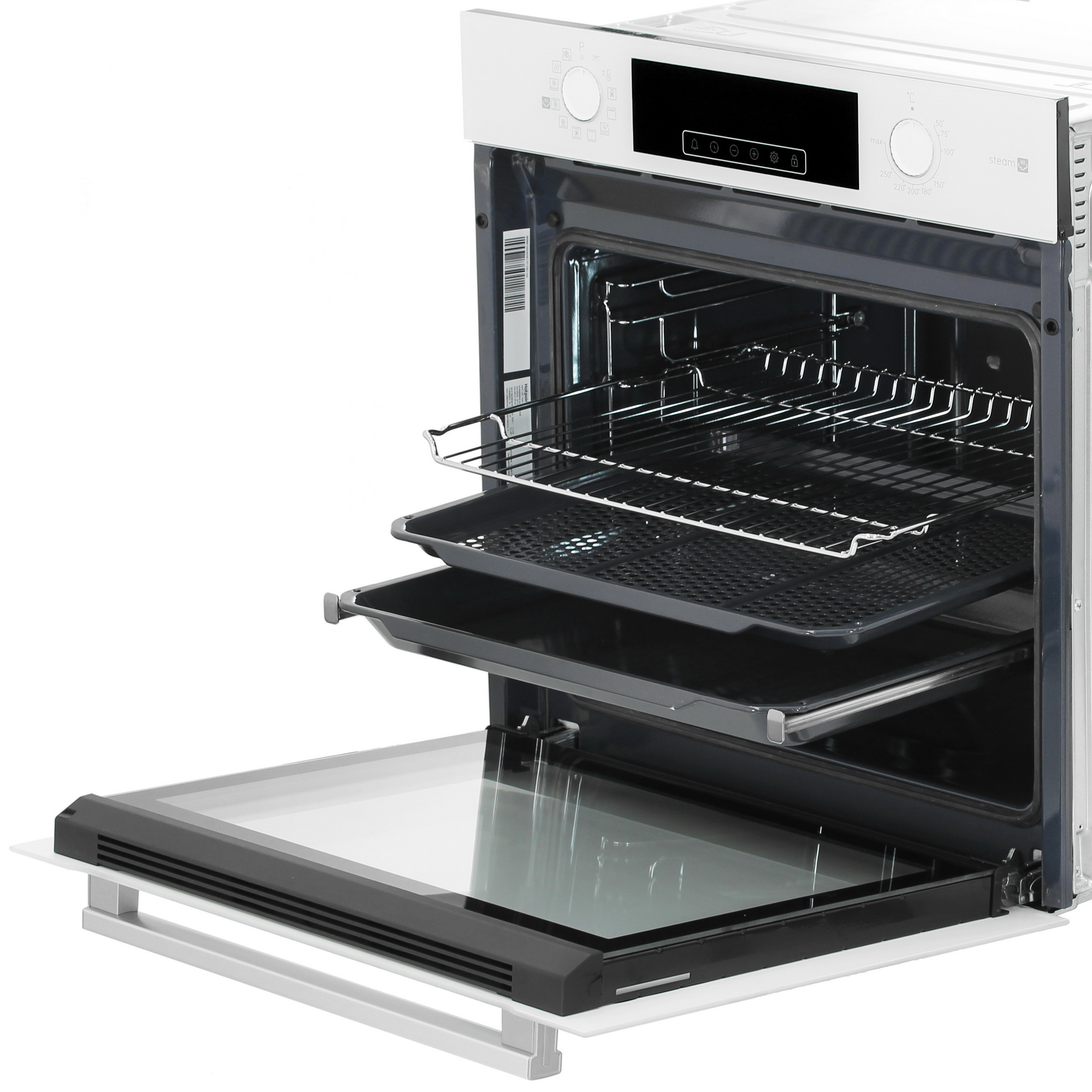 9241423 Электрический духовой шкаф Hotpoint HSTF 1231 JSAH WHG белый STDN-0020631 - Вид №6