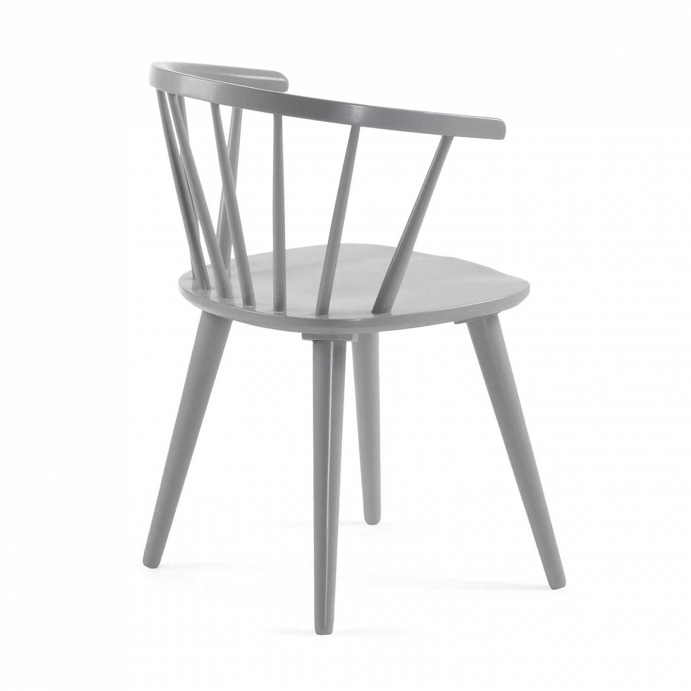 054236 Стул светло-серый La Forma Krise  - Вид №4