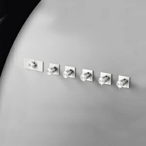 Термостат для душа AICO TER58L серебристый глянцевый