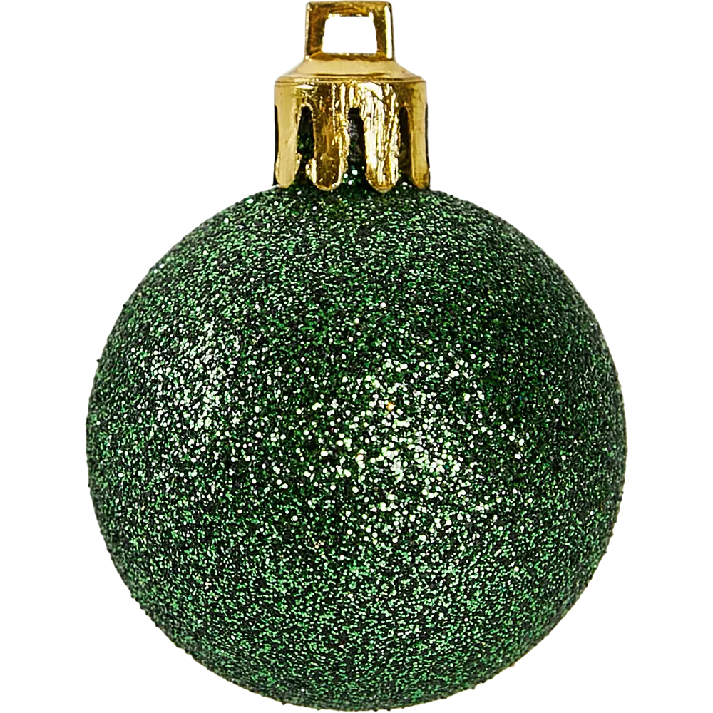 87036352 Набор новогодних шаров Christmas ø8 см цвет зеленый 50 шт. STLM-1541515 Santreyd  - Вид №10