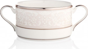 32195 Noritake Чашка суповая Noritake "Серебряный дворец" 210мл Фарфор костяной