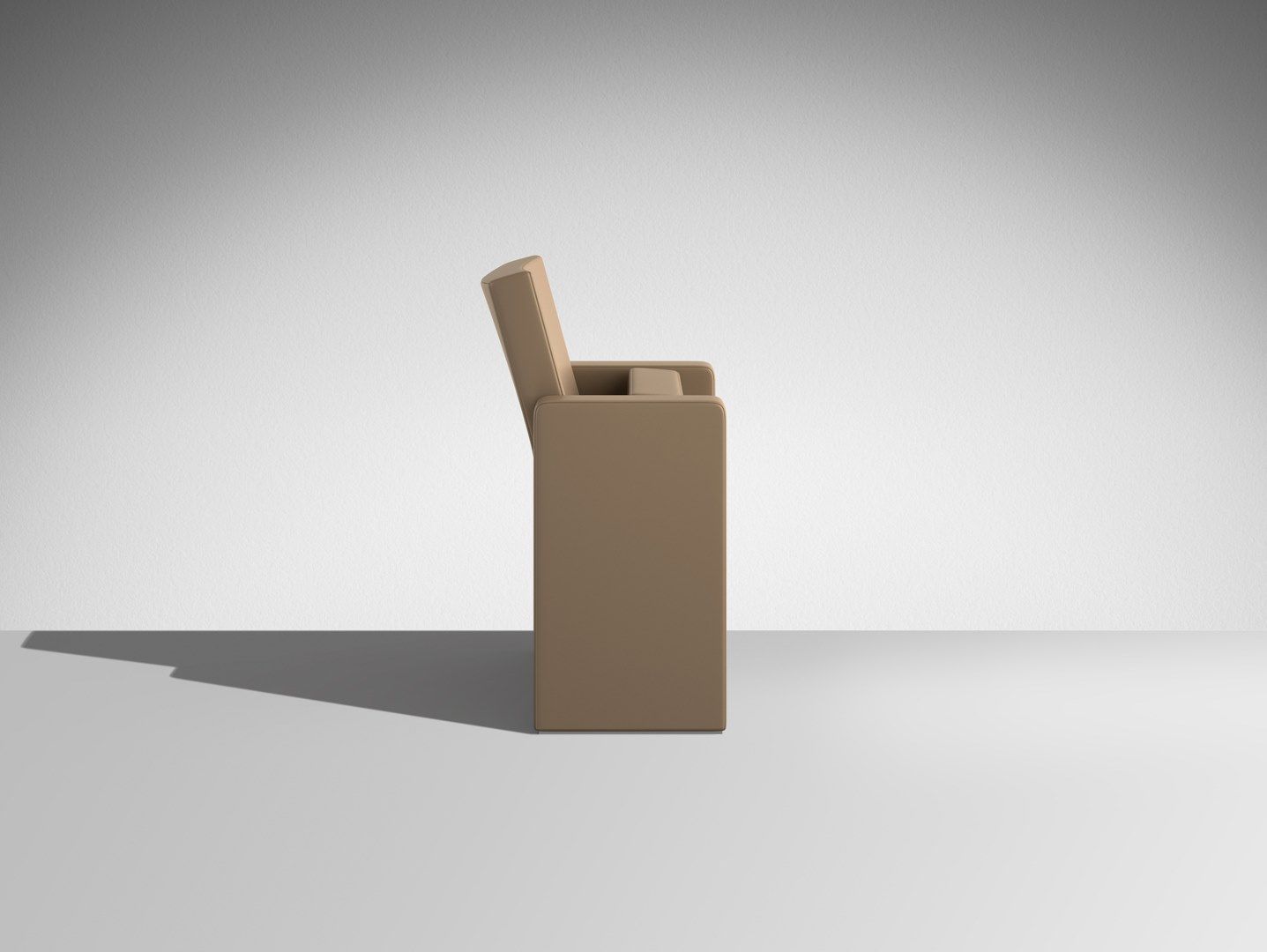 Кресло зрительного зала с регулируемой спинкой LAMM F50 ARCH-00137084 - Вид №1