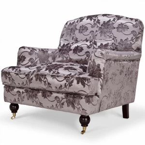 Кресло Zeta KELLY LOUNGE ДИЗАЙНЕРСКИЕ 210985 Серый