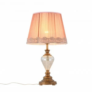 Настольная лампа ST Luce Assenza SL966.314.01 ST LUCE ВАЗА 221132 Прозрачный;розовый