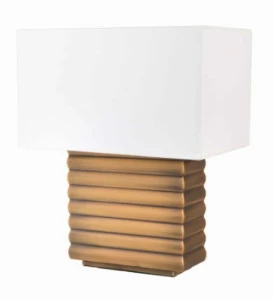 Настольная лампа 5718 PUSHA ВАЗА 062075 Белый;золото