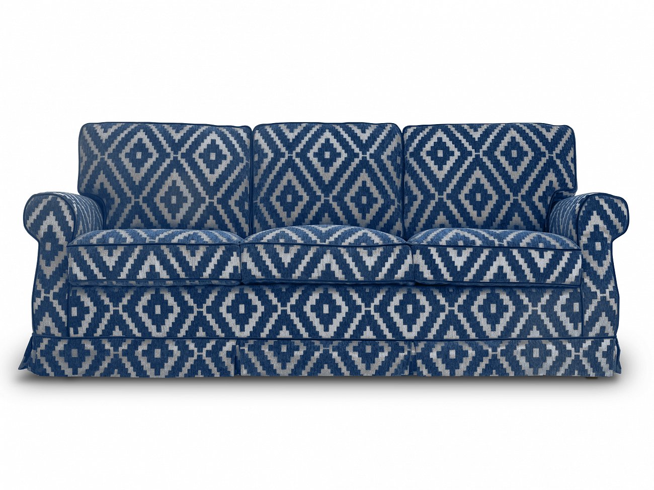 Диван England прямой синий KELLY LOUNGE ДИЗАЙНЕРСКИЕ 045503 Синий  - Вид №1