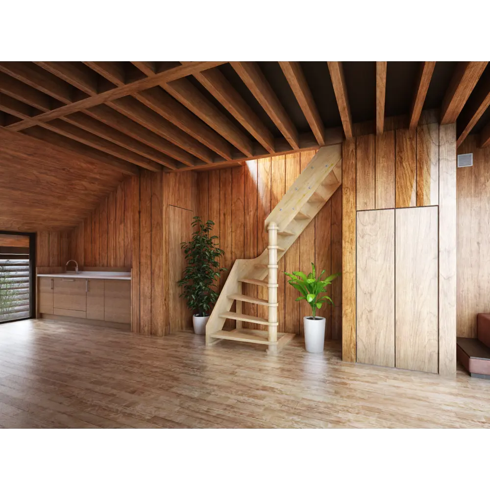 Лестница поворотная 90° ЛС-92 универсальная Santreyd STLM-2020735 - Вид №2