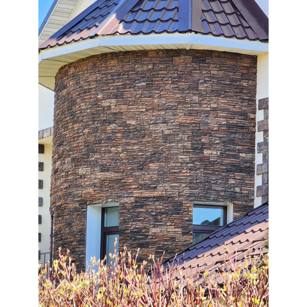 Камень искусственный Кавказ 016 коричневый 0.5 м2 Santreyd STLM-2012752 - Вид №2