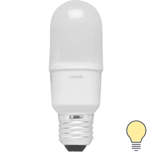 Лампа светодиодная Osram E27 10 Вт цилиндр матовая 1050 лм тёплый белый свет