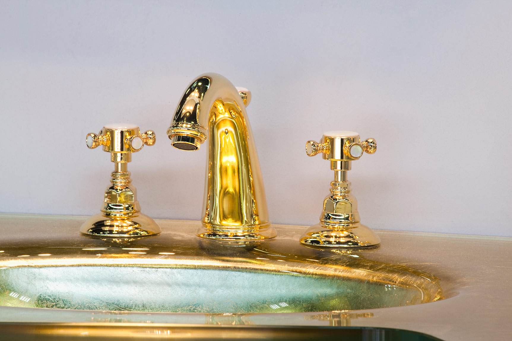 2108 ** 09 Смеситель для умывальника Nicolazzi Series Le Pietre  - Вид №2