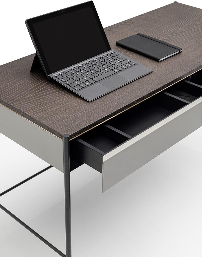 Living Divani Письменный стол из дерева с ящиками Era sun-id-1478112 - Вид №6