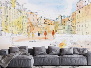 Carta da parati PVC free, eco-friendly, lavabile