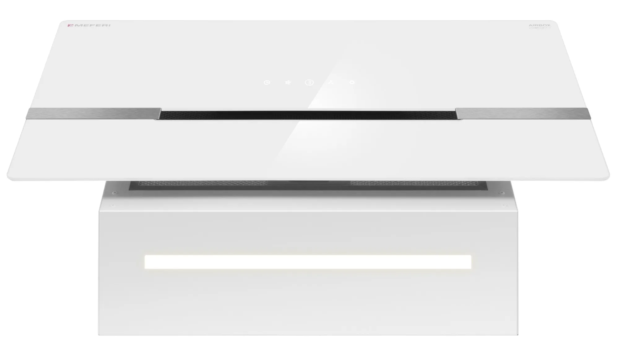 9270623 Вытяжка наклонная Meferi AIRBOX60WH COMFORT PLUS белый/белый STDN-0002379 - Вид №8
