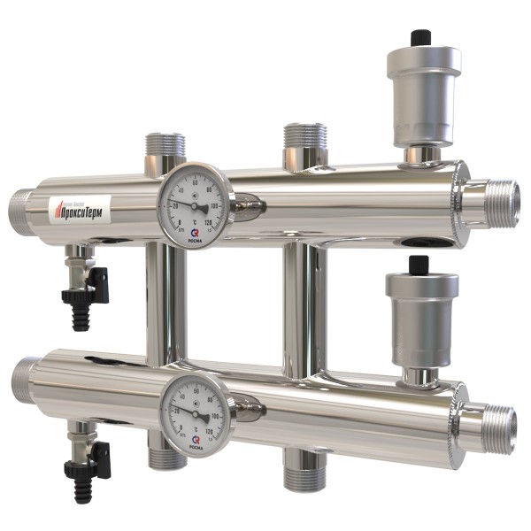 Купить Распределительный коллектор 85 кВт, 3 контура Прокситерм GK323 - Вид №1
