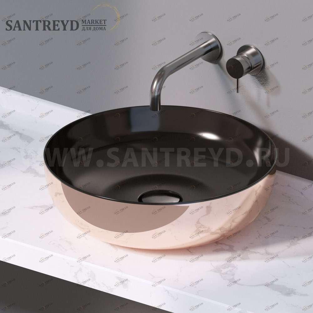 L615260 Накладная раковина на столешницу  круглая A. e T. Italia ELITE AeT ITALIA