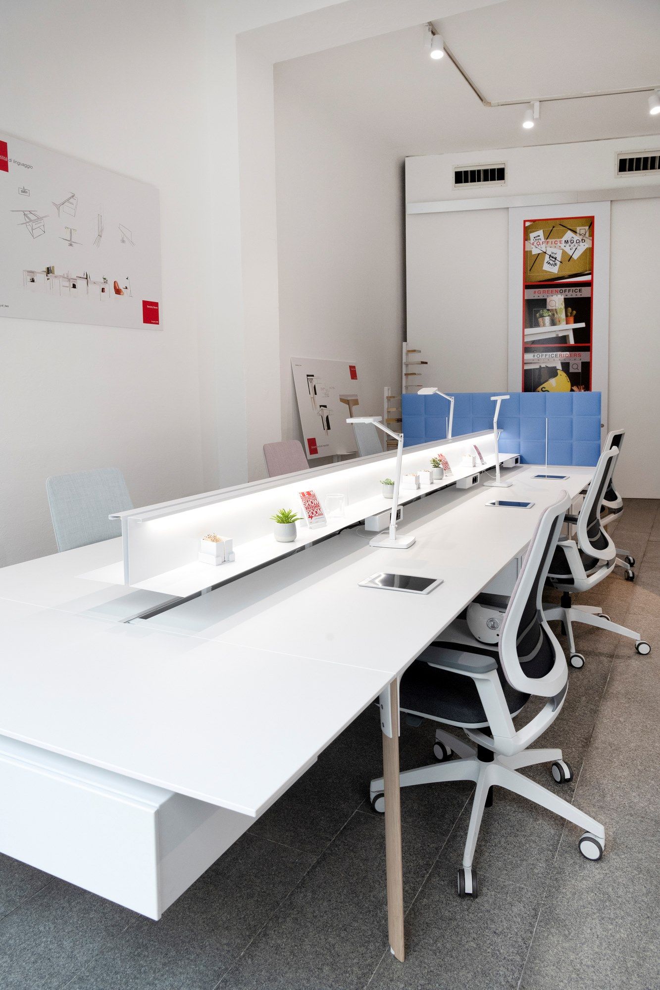 Скамья со звукопоглощающими панелями и Центральной полкой CUF Milano Seventy seven ARCH-00028462 - Вид №7