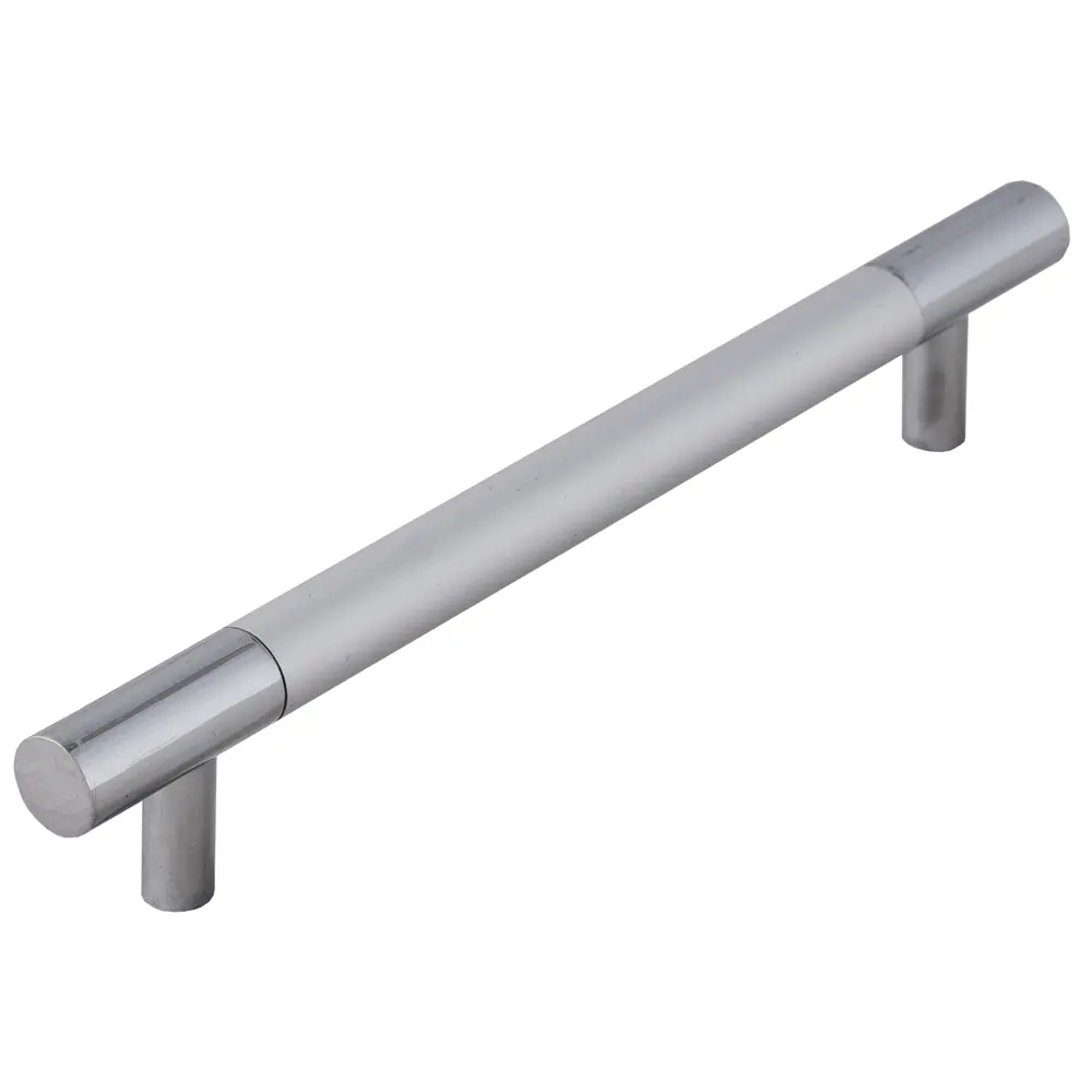 Мебельная ручка-скоба RS055CP/SC.4 128 мм глянцевый/матовый хром 11594000 STLM-2170591 BOYARD 