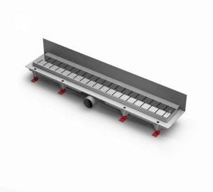 Водоотводящий желоб ALPEN Medium ALP-750M2 для монтажа вплотную к стене