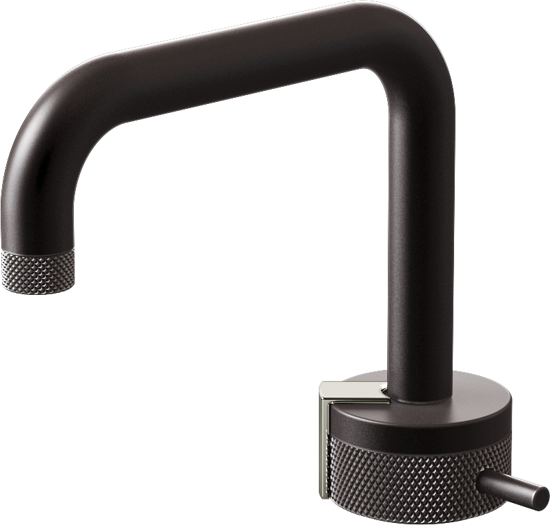 E-11500-R1GM-L2PC-GM Однорычажный прогрессивный смеситель для раковины - излив 15,3см GRAFF MOD+