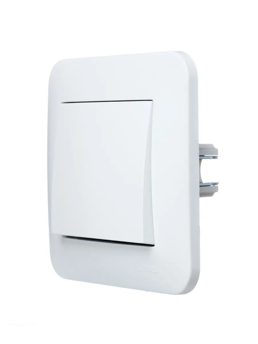 ASTI Выключатель белый LEZARD 7081-0202-100 - Вид №3