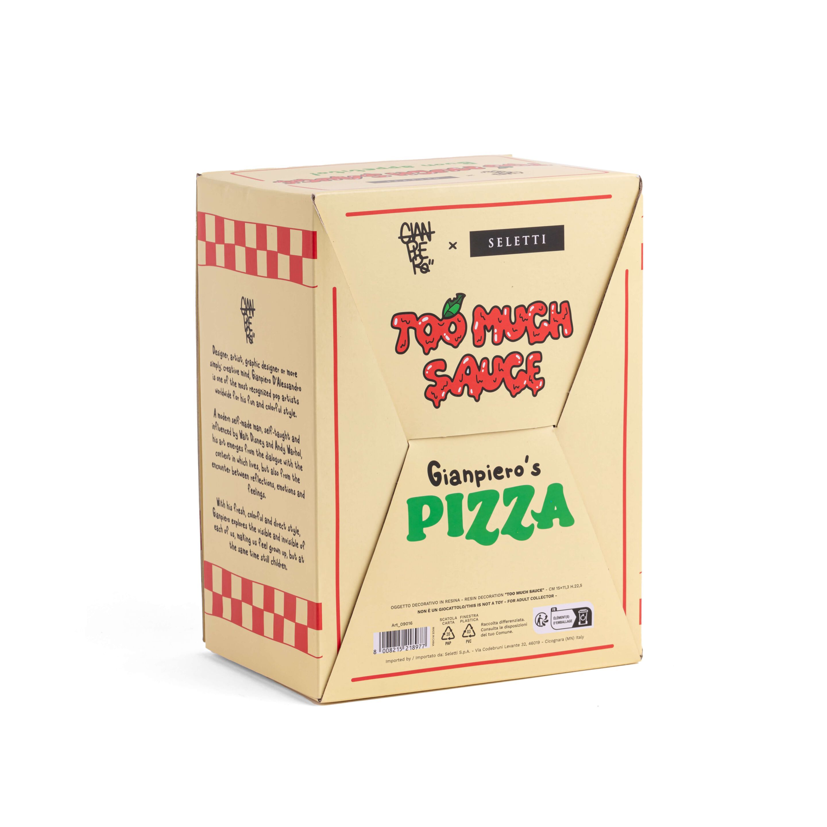 Безделушка из смолы Seletti TOO MUCH SAUCE ARCH-00124920 - Вид №7