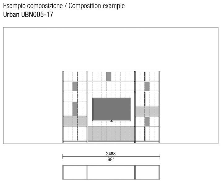 MisuraEmme Модульная лакированная стенка для хранения Atelier sun-id-1353225 - Вид №9