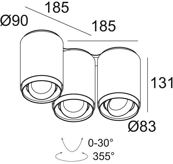 Delta Light Светодиодный потолочный точечный светильник с диммером Link sun-id-1394598 - Вид №10