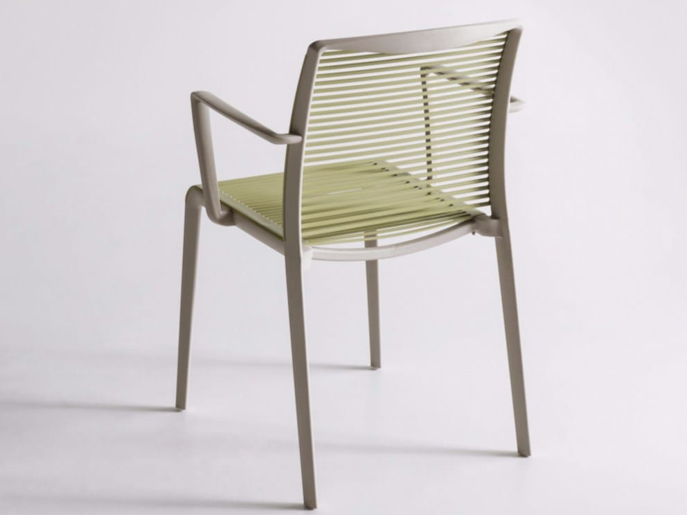 Штабелируемый стул из инженерного пластика с подлокотниками GABER AVENICA ARCH-00049974 - Вид №2