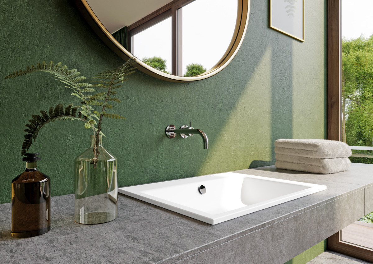 Умывальник KALDEWEI Сталь эмалированная 3151 258 альпийский белый матовый 31513319258 - Вид №9