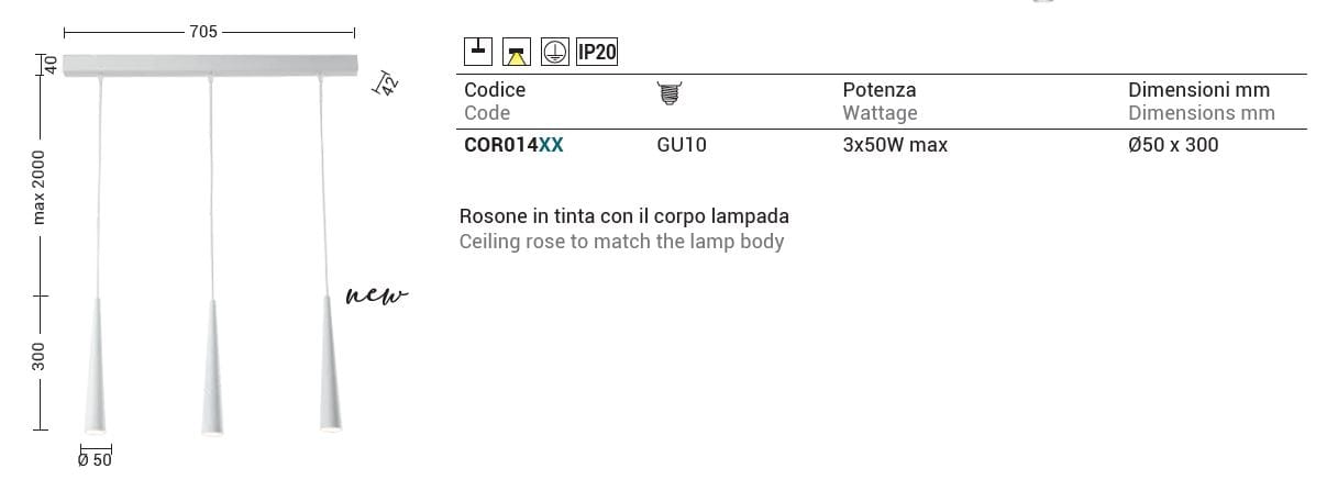 Металлический светодиодный подвесной светильник Rossini Illuminazione CORVINA ARCH-00105696 - Вид №4