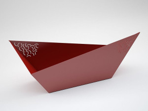 Прямоугольная стальная плантатор