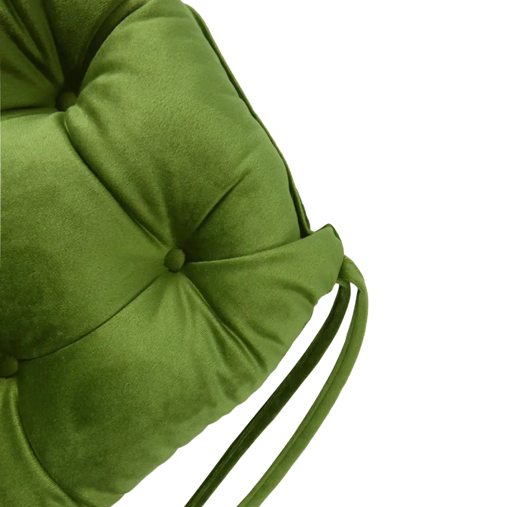Сидушка для стула «Бархат» 40x36 см цвет зелёный 82667224 STLM-2025819 Santreyd  - Вид №2