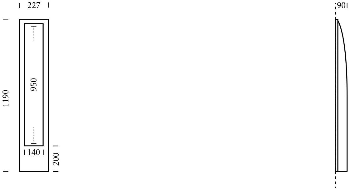 GESSO Встраиваемый бра из гипса  803  - Вид №6