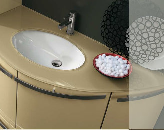 CL76 CALLA Комплект мебели для ванной комнаты 145 см ARDECO Ardeco S. R. L 42407 - Вид №2