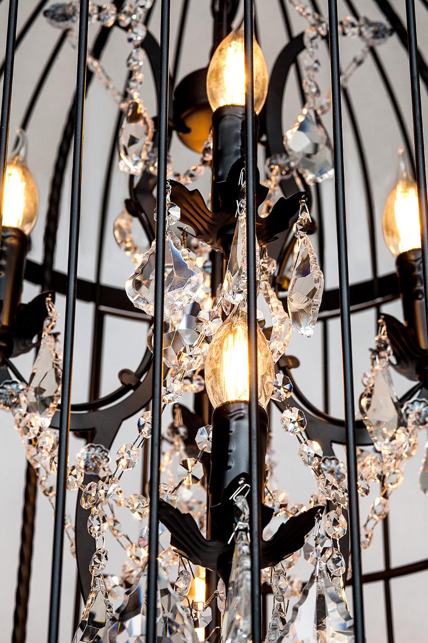 Подвесная люстра Loft IT Loft1891/8 LOFT IT ДИЗАЙНЕРСКИЕ, LOFT1891 075111 Черный  - Вид №2