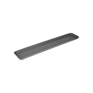 INGREEN Поддон для балконных цветов серый вулканический 80 см 89359885